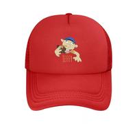 RDCGRS Jeffy The Puppet Selling! Mesh Baseball Caps Snapback Fashion Baseball Hats Breathable Casual Outdoor Unisex