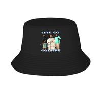 RDCGRS Unisex Men Women Funny DJ Khaled Lets Go Golfing Hats Outfit Travel Headwear Sports Bucket Hat Fishing Fisherman Hat for Hiking Birthday