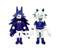 RDCIRP Fundamental Paper Education Plush Toy, Soft Stuffed Animal Figure Doll, Cute Cartoon Character Anime Pillow Plushies Doll Toy for Fans Adults(2pcs)