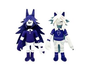RDCIRP Fundamental Paper Education Plush Toy, Stuffed Animal Figure Doll | Cute Soft Cartoon Character Anime Pillow Plushies Doll Toy for Fans Adults(2pcs)