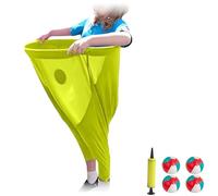 RDCIRP Granny Pants Yard Game, Granny Pants Outdoor Game Set with 4 Bouncy Balls, Fun Family Adult Backyard Lawn Game, The Ultimate Backyard Party Game Groups(Yellow)