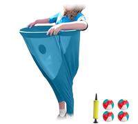 RDCIRP Granny Pants Yard Game, Granny Pants Outdoor Game Set with 4 Bouncy Balls, Fun Family Adult Backyard Lawn Game, The Ultimate Backyard Party Game Groups(Blue)