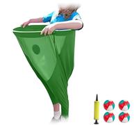 RDCIRP Granny Pants Yard Game, Granny Pants Outdoor Game Set with 4 Bouncy Balls, Fun Family Adult Backyard Lawn Game, The Ultimate Backyard Party Game Groups(Green)