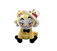 RDCIRP Hazbin Hotel Plush, Cute Stuffed Hotel Animals Figure Doll Angel Meow Dolls Toys, Characters Meow Anime Plushies Pillow Doll for Children Adult(Yellow)
