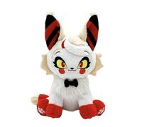 RDCIRP Hazbin Hotel Plush, Cute Stuffed Hotel Animals Figure Doll Angel Meow Dolls Toys, Characters Meow Anime Plushies Pillow Doll for Children Adult(white)