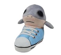 RDCIRP Italian Brainrot Tralalero Tralala Plush, Tung Tung Tung Sahur Plush Toy, Funny Italian Shark Meme Animal Figure Plush Doll Birthday Gifts for Children Adults and Fans(Blue)