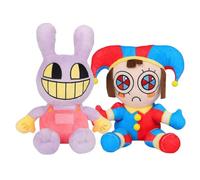 RDCIRP The Amazing Plush, Pomni And Jax Stuffed Animal Plushie For Kids Adults Birthday Halloween (Color : 2PCS B)