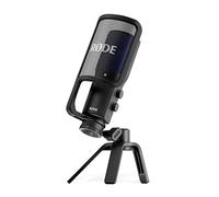 RØDE NT-USB+ Professional-Grade USB Microphone for Recording Exceptional Audio Directly to a Computer or Mobile Device , black