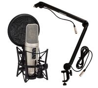 RØDE NT2 A large-diaphragm condenser microphone with broadcast arm