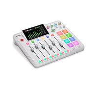 RØDE RØDECaster Pro II All-in-One Production Solution for Podcasting, Streaming, Music Production and Content Creation (White)