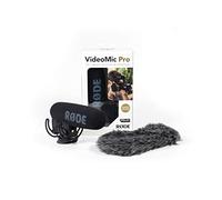 RØDE VideoMic Pro Compact Directional On-camera Microphone with Deadcat Artificial Fur Windshield Black RODEVMP-RDC