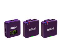 RØDE Wireless Go Gen 3 Purple wireless tie microphone