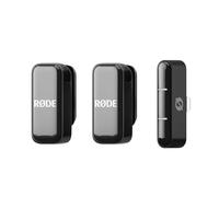 Rode Wireless Micro Ultra-Compact Wireless Microphone, Lightning (Blac