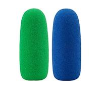 RØDE WS-Chroma two foam windshields for the RØDE VideoMic NTG coloured blue and green