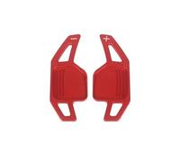 RDEQKIVZ Gear Shift Paddle Compatible With Seat For Arona 2018 2019 2020-2023 For Tarraco 2019-2023 Aluminum Paddle Shifter Auto Interior Steering Wheel Paddle Shifter Extension(Red)