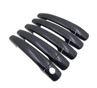 RDEQKIVZ Outer Door Handle Cover Compatible with Peugeot for 308 T7 2007-2021 Car Outer Door Handle Covers Trim Car Accessories Rustproof Stickers Trim Style Catch Cap