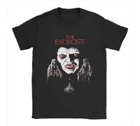 RDESEDRTRE The Exorcist Horror T-Shirt Black 3XL