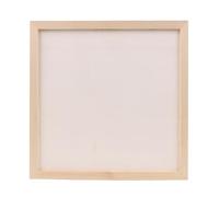 RDEXP 1pc Square Unfinished Wooden Canvas Panels Boards Material 30x30x0.9cm