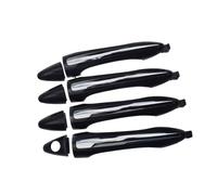 RDFCVTG Compatible with Kia for Forte for Cerato 2014-2018 Car Outer Exterior Door Handle Front Rear Left Right 82651A7020 82651A7011 Car Exterior Door Handle(A Set 4 Sides)