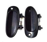 RDFCVTG Compatible with Kia for Sephia 1998 1999 2000 2001 for Spectra Black Outside Door Handle Front Rear Left Driver Right Passenger Car Exterior Door Handle(Left Right Pair)