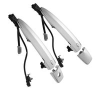 RDFCVTG Compatible with Nissan for Maxima S SV 2009-2014 1Pair Car Front Door Exterior Handle W for Smart Entry 80645-1AA0A 80640-1AA0B Car Exterior Door Handle