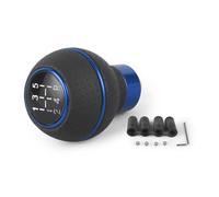 RDFCVTG Shifter Handle Compatible with M8 M10 M11 M12 Shift Gear Level Knob Shift Head 5 Speed Universal Car Gear Shift Knob(Blue)
