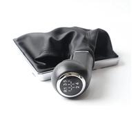 RDFCVTG Shifter Handle Compatible with OPEL for Astra III H 1.6 2004-2010 Gear Shift Knob Lever Shifter Change Knob 5 6 Speed with Gaiter Boot Cover(5 Speed)