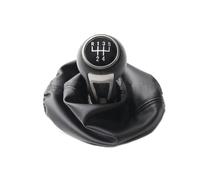 RDFCVTG Shifter Handle Compatible with SEAT for Ibiza IV 56 Speed Car Gear Shift Knob Shifter Lever Change Head with Gaiter Boot Case Cover(5 Speed)
