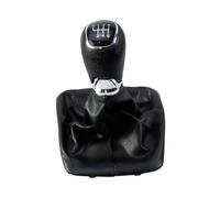RDFCVTG Shifter Handle Compatible with Skoda for Octavia 2 A5 A6 2004 2005 2006 2007 2008 2009 2010 2011 2012 56 Speed Gaiter Boot Cover Lever Change Knob(6 Speed)
