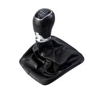 RDFCVTG Shifter Handle Compatible with Skoda for Octavia 2 A5 A6 2004 2005 2006 2007 2008 2009 2010 2011 2012 56 Speed Gaiter Boot Cover Lever Change Knob(5 Speed)