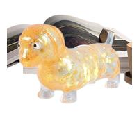 Rdfhrg 3 Pieces Dachshund Fidget Toy 6x2x2cm Dachshund Stress Toy Stretchy Glitter Sausage Dog Anti Stress Ball For Kids Adults Office Workers Students Study Break Birthday Holiday Party Favor Home