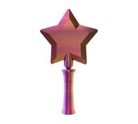 Rdfhrg Wand Credit Card Holder Extendable To Pay Star 3d Printed Wand 11.02x5.91 Inches Star Shaped Contactless Payment Card Holder For Raves Parties Pranks And Contactless Payment