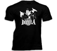 RDFK Count Duckula Retro 80S Cartoon T Shirt for Mens Black