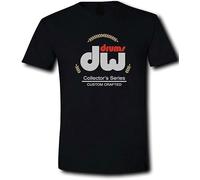 RDFK Dw Drums Collector's Series Glogo Drum Workshop Black T-Shirt