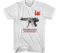 RDFK HK Heckler and Koch Firearms Sniper T-Shirt White