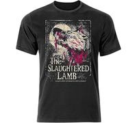 RDFK Mens American Werewolf in London Slaughtered Lamb Pub/Inn Logo Horror Movie T Shirt Fashion Black