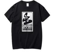 RDFK Suburban-Records-Di-Base-T-Shirt-Clubwear-Dj-Breakbeat-Hardcore-Rave-Giungla-A-Maniche-Corte-O(1) Black