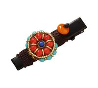 RDHFTNIHU Handwoven Accented Side Hair Clip Soft Fabric For Gentle Comfort for Various Activities