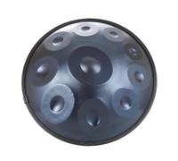 RDHMJSJAZ Handpan Drum,Hand Pan In D Minor 9/10/12 Notes Steel Hand Drum + Soft Hand Pan Bag (22" (58cm), Blue (D Minor)(10 Notes (440Hz))