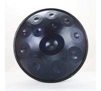 RDHMJSJAZ Handpan Drum,Hand Pan In D Minor 9/10/12 Notes Steel Hand Drum + Soft Hand Pan Bag (22" (58cm), Blue (D Minor)(12 Notes (440Hz))