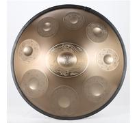 RDHMJSJAZ Handpan Drum,Handpan In D Minor,432hz/440hz, 22 Inches With 9/10/12 Notes, Comes With A Backpack, Stand, Cleaning Cloth, And Two Mallets(9 Notes (440Hz))