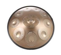 RDHMJSJAZ Handpan In D Minor 22 Inches With 9/10/12 Notes Comes With A Backpack, Stand, Cleaning Cloth, And Two Mallets.(10 Notes (432Hz))