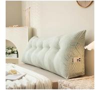 RDIAYDN Large Headboard Wedge Pillow Bed Reading Pillow For Headboard, Triangular Wedge Pillow Headboard, For Sitting In Bed-Backrest Positioning Support Pillow,A,120cm