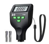 RDINSCOS Car Paint Thickness Gauge Meter for Fe/Zn/NFe Automatic Detection