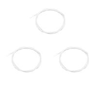 Rdjumpdjo 12Pcs/Set White Nylon Ukulele Strings Replacement Part for 21 Inch 23 Inch 26 Inch Stringed Instrument