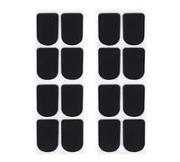 Rdjumpdjo 16Pcs Clarinet/Soprano Saxophone Sax Mouthpiece Patches Pads Cushions Black-0.8mm