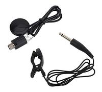 Rdjumpdjo 1pcs Black Universal Guitar Acoustic Pickup Clip & 1 set Acoustic Guitar Pickup Piezo Transducer