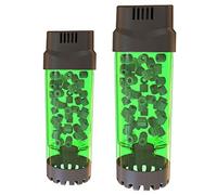 Rdjumpdjo 2 Pcs Aquarium Fish Tank Fluidized Moving Bed Filter with Air Stone and Sponge Filter, LH-600 & LH-300