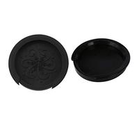 Rdjumpdjo 2 Pcs Sound Hole Cover Block Plug Screeching Halt Acoustic Guitar Black, for 38 Inch/39 Inch EQ & for 40 Inch/41 Inch EQ