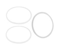Rdjumpdjo 2 Pieces Rubber Gasket Sealing Ring Pressure Cookers 28cm Inside Diameter, Transparent White & 1x 26 cm Inner Diameter